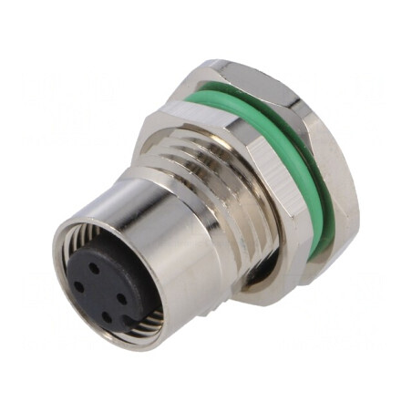 Soclu M12 THT IP67 250V 3 PIN Mamă CANopen | Electronic-mag.ro | Componente Electronice