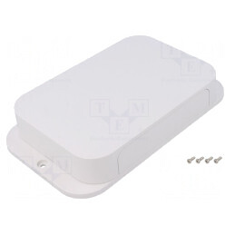 Carcasă cu panou de fixare 120x205mm ABS | Electronic-mag.ro | Componente Electronice