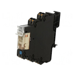 Releu intermediar DPDT 12VDC 8A pentru șină DIN | Electronic-mag.ro | Componente Electronice