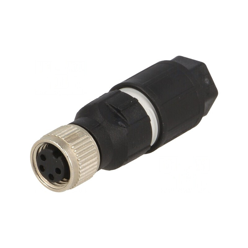 Conector M8 Mamă 4 PIN Drept Pe Cablu Filetat 4A | Electronic-mag.ro | Componente Electronice Conector M8 Mamă 4 PIN Drept Pe Cablu Filetat 4A | Electronic-mag.ro | Componente Electronice