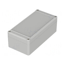 Carcasă universală 80x160x57mm gri IP65 EUROMAS II | Electronic-mag.ro | Componente Electronice