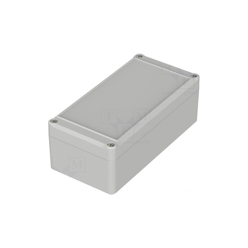 Carcasă universală 80x160x57mm gri IP65 EUROMAS II | Electronic-mag.ro | Componente Electronice