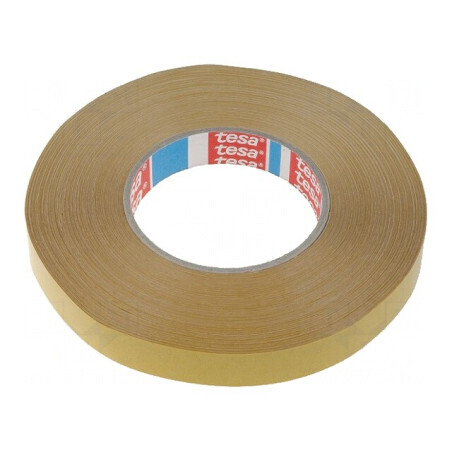 Bandă dublu adezivă albă 19mm x 50m | Electronic-mag.ro | Componente Electronice