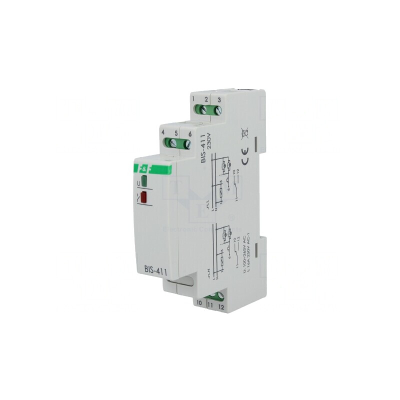 Releu Bistabil de Impulsuri SPDT 16A 230V IP20 | Electronic-mag.ro | Componente Electronice
