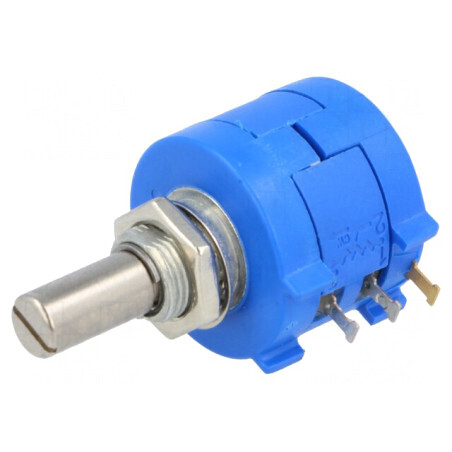 Potențiometru axial multitură 10kΩ 2W ±5% lineare 6,35mm | Electronic-mag.ro | Componente Electronice