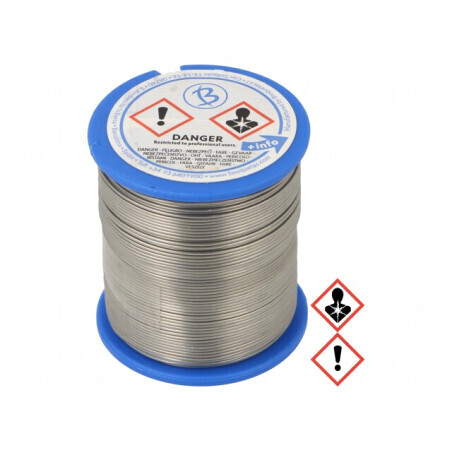 Sârmă de lipit cu plumb 0,8mm 250g 183°C BROFIL | Electronic-mag.ro | Componente Electronice