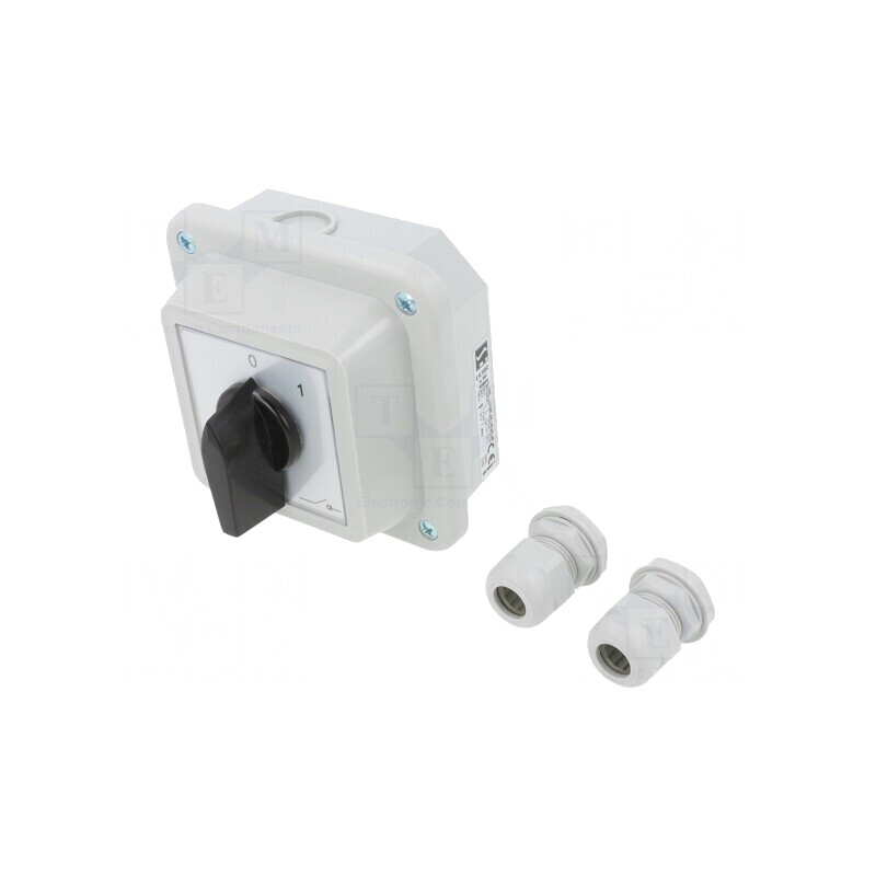 Comutator cu Came 16A 0-1 IP65 pentru Perete | Electronic-mag.ro | Componente Electronice