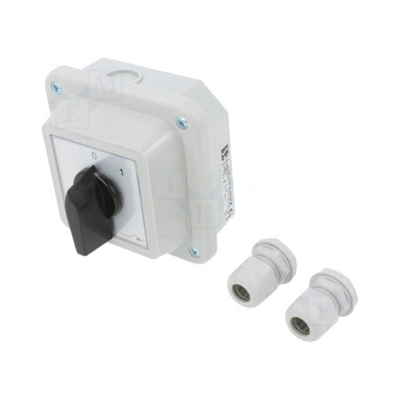 Comutator cu Came 16A 0-1 IP65 pentru Perete | Electronic-mag.ro | Componente Electronice
