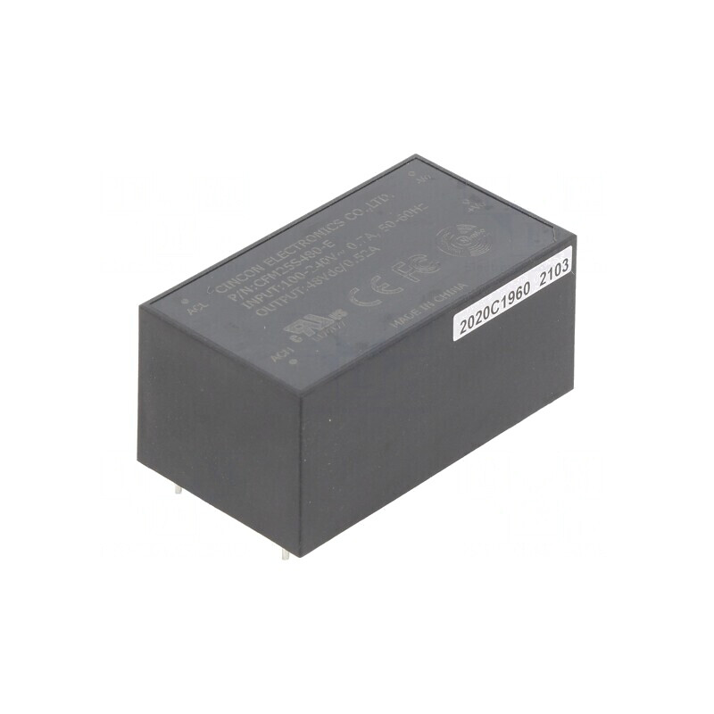 Convertor AC/DC 25W 48VDC | Electronic-mag.ro | Componente Electronice
