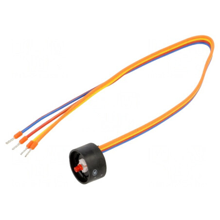 Element de contact IP40 pentru cabluri 300mm cu pini NO 10mA | Electronic-mag.ro | Componente Electronice