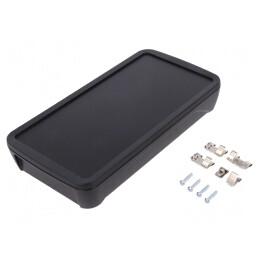 Carcasă Universală BoPad ABS Neagră 90x200x34mm | Electronic-mag.ro | Componente Electronice