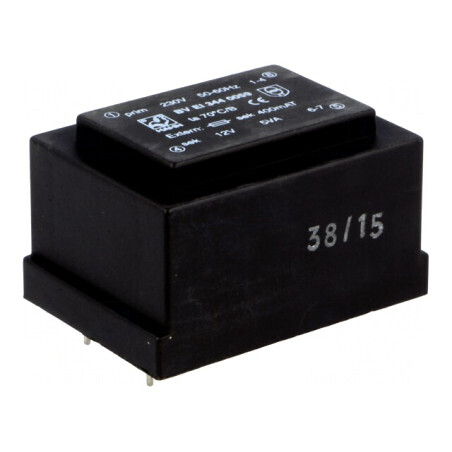 Transformator Încapsulat 5VA 230V 12V PCB BVEI | Electronic-mag.ro | Componente Electronice