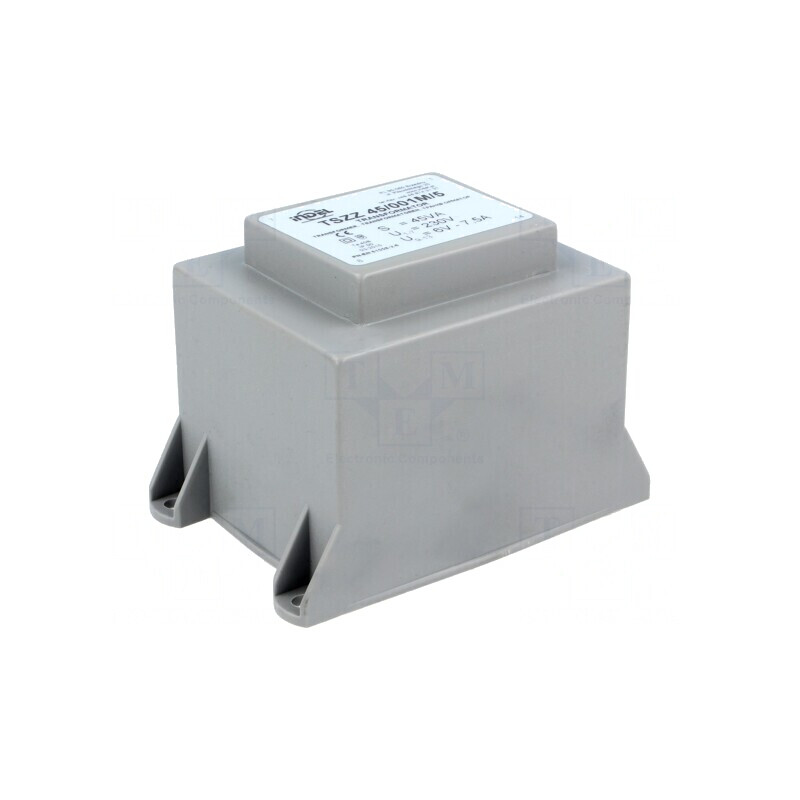 Transformator încapsulat 45VA 230V 6V 7,5A PCB | Electronic-mag.ro | Componente Electronice Transformator încapsulat 45VA 230V 6V 7,5A PCB | Electronic-mag.ro | Componente Electronice