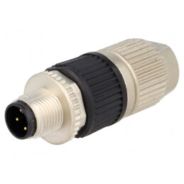 Mufă M12 4 PIN tată pe cablu IDC DeviceNet/CANopen | Electronic-mag.ro | Componente Electronice