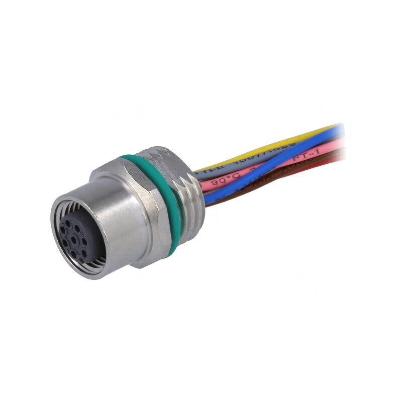 Soclu M12 PIN 8 Mamă A-DeviceNet/CANopen Cabluri Drept | Electronic-mag.ro | Componente Electronice
