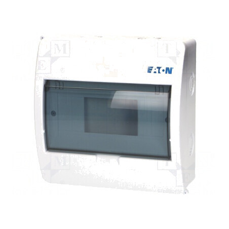 Carcasă pentru Aparatură Modulară IP40 Albă 8 Module ABS | Electronic-mag.ro | Componente Electronice