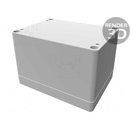 Carcasă Universală Policarbonat 90x120x80mm Gri | Electronic-mag.ro | Componente Electronice