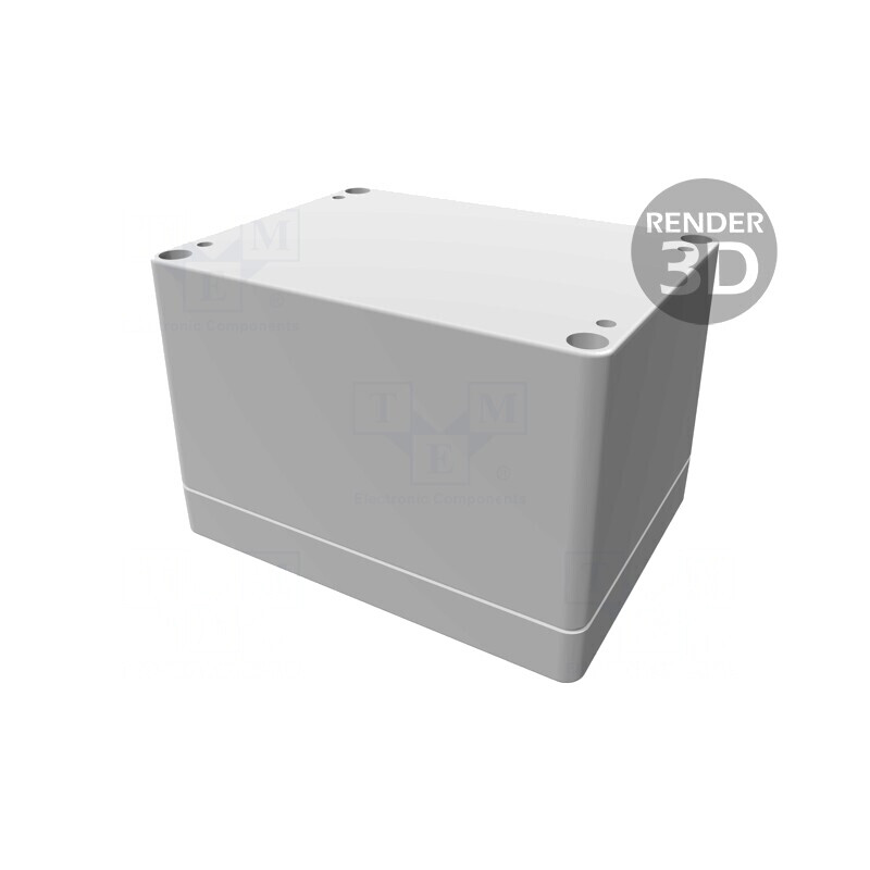 Carcasă Universală Policarbonat 90x120x80mm Gri | Electronic-mag.ro | Componente Electronice