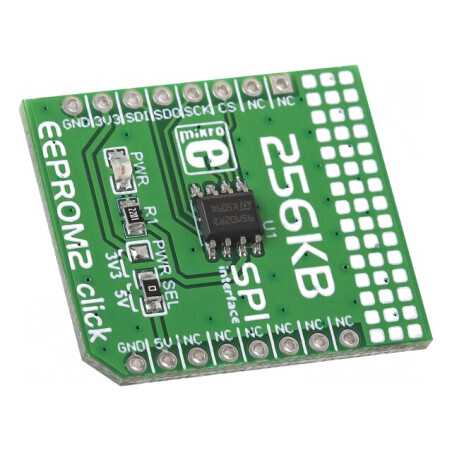 EEPROM 2 Click - Placă Prototip Memorie SPI 24C08WP | Electronic-mag.ro | Componente Electronice