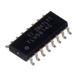 Convertor D/A 12bit 4 Canale SOIC16 2.7-5.5V | Electronic-mag.ro | Componente Electronice