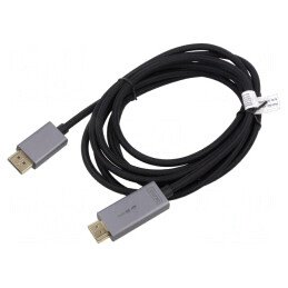 Cablu DisplayPort 1.2 la HDMI 2.0, 3m | Electronic-mag.ro | Componente Electronice