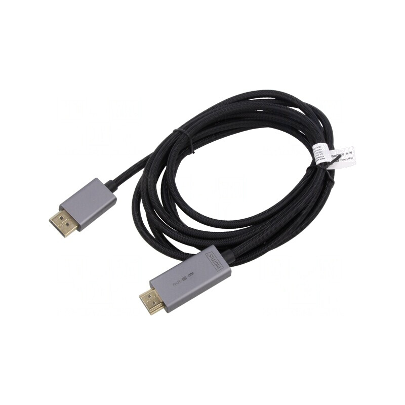 Cablu DisplayPort 1.2 la HDMI 2.0, 3m | Electronic-mag.ro | Componente Electronice Cablu DisplayPort 1.2 la HDMI 2.0, 3m | Electronic-mag.ro | Componente Electronice