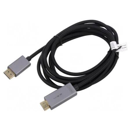 Cablu DisplayPort 1.2 la HDMI 2.0, 3m | Electronic-mag.ro | Componente Electronice