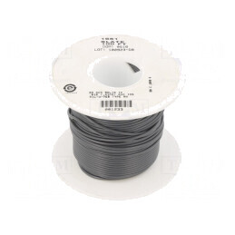 Cablu HookUp Wire 22AWG PVC Gri Închis 1kV 30,5m | Electronic-mag.ro | Componente Electronice