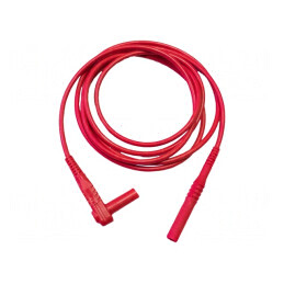 Cablu de măsurare 20A izolaţie 1kV 1,8m roşu