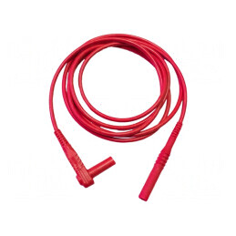 Cablu de măsurare 20A izolaţie 1kV 1,8m roşu | Electronic-mag.ro | Componente Electronice
