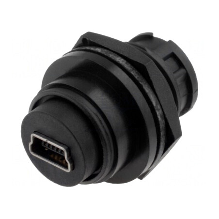 Adaptor USB B Mini Soclu-Față și Spate | Electronic-mag.ro | Componente Electronice