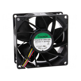 Ventilator DC axial 12V 92x92x38mm | Electronic-mag.ro | Componente Electronice