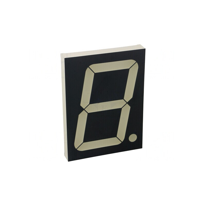 Afișaj LED 7 Segmente 101mm Roșu | Electronic-mag.ro | Componente Electronice