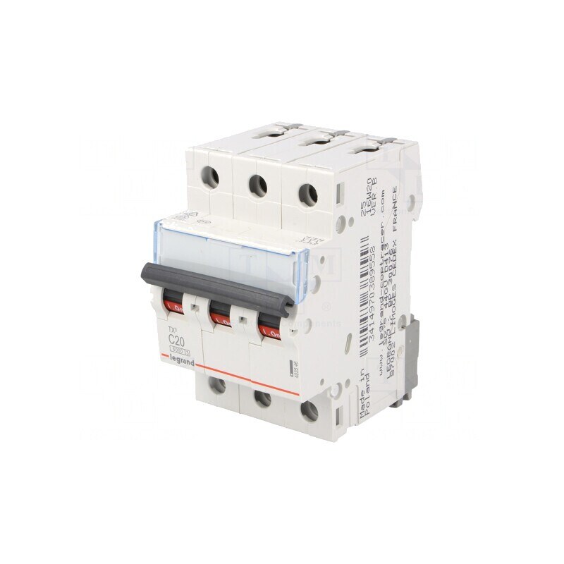 Întrerupător de Supracurent 20A 3P 400V C | Electronic-mag.ro | Componente Electronice