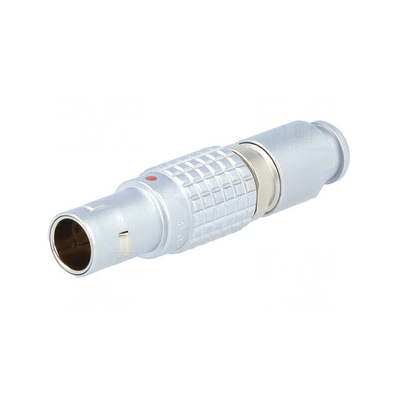 Conector Circular 0B 3PIN Mufă Tată Lipire pe Cablu 8A IP50 | Electronic-mag.ro | Componente Electronice