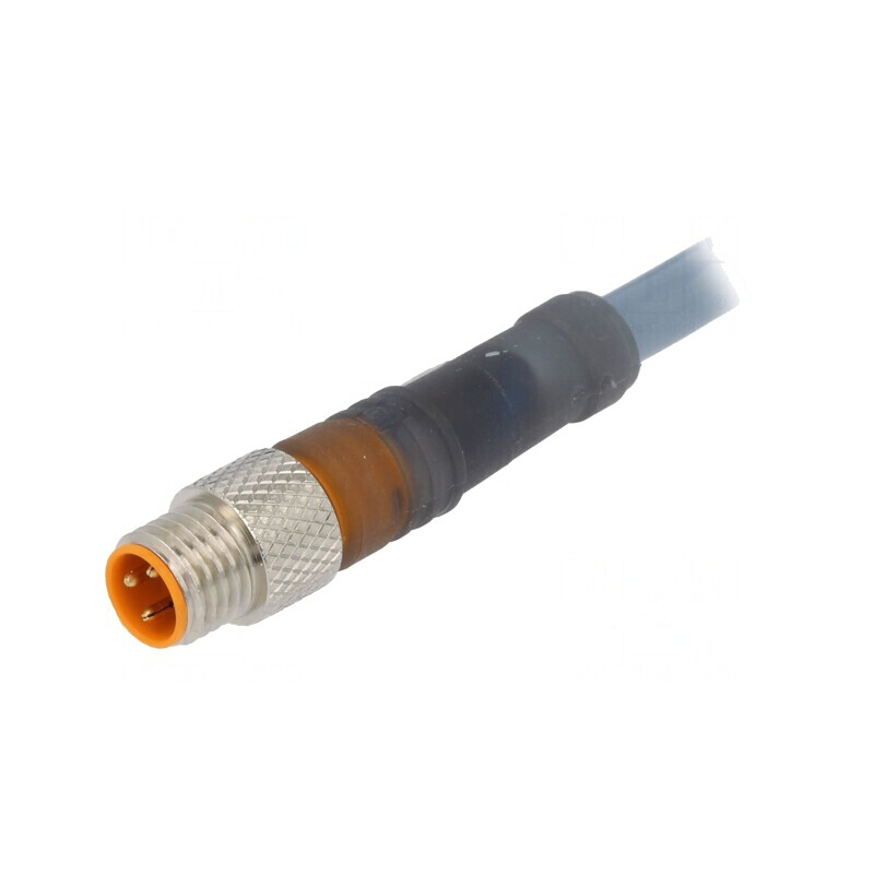 Cablu de conectare M8 3 pini 20m mufă tată dreaptă | Electronic-mag.ro | Componente Electronice