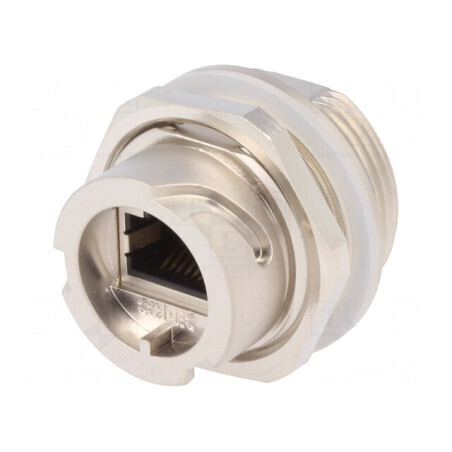 Adaptor PIN 8 Cat 5e Ecranat IP67 8p8c | Electronic-mag.ro | Componente Electronice