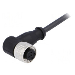 Mufă M12 3 PIN mamă DeviceNet CANopen 5m cablu | Electronic-mag.ro | Componente Electronice