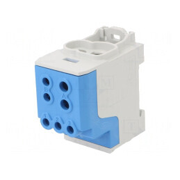 Bloc de distribuţie 16-70mm2 1 pistă | Electronic-mag.ro | Componente Electronice