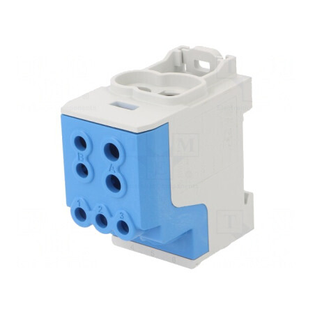 Bloc de distribuţie 16-70mm2 1 pistă | Electronic-mag.ro | Componente Electronice