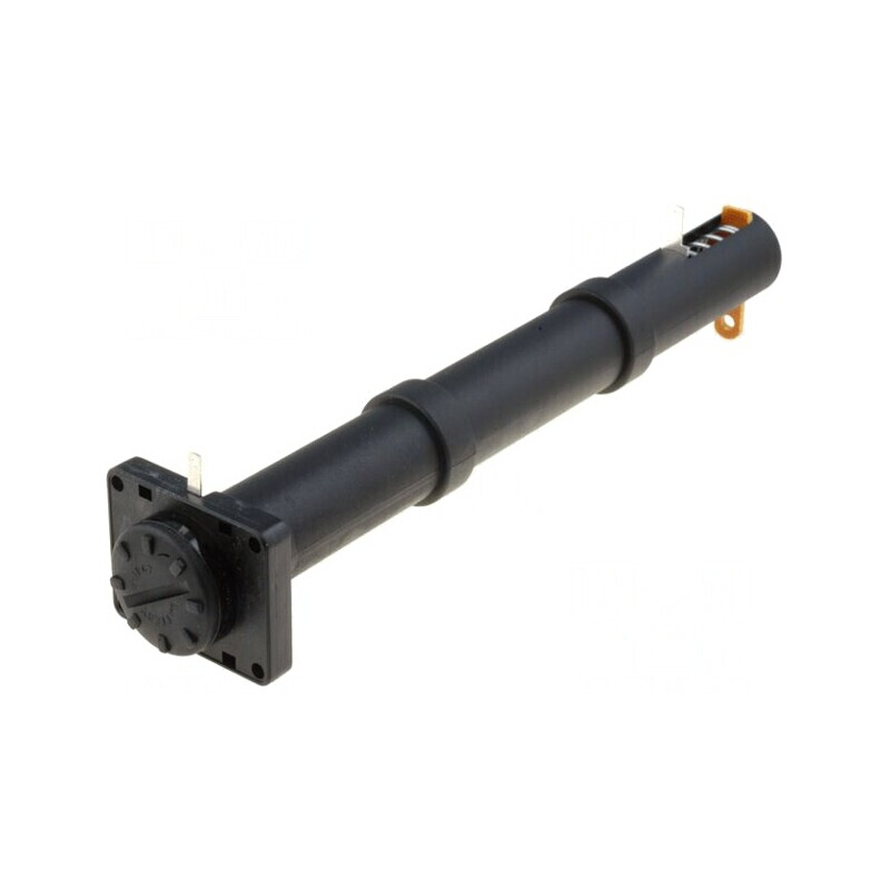 Suport Baterii AA R6 3 Sloturi Negru | Electronic-mag.ro | Componente Electronice