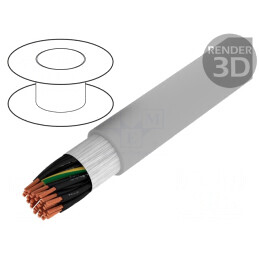 Cablu de control ÖLFLEX FD CLASSIC 810 34G1mm2 PVC