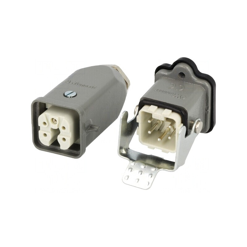 Conector HDC Tată-Mamă 5 4 Pin 3A Drept | Electronic-mag.ro | Componente Electronice Conector HDC Tată-Mamă 5 4 Pin 3A Drept | Electronic-mag.ro | Componente Electronice