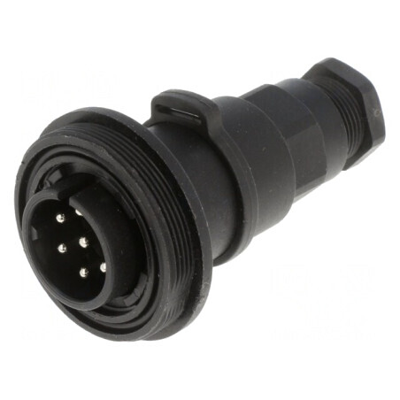 Conector Circular Mufă Tată 7 Pin Filetat | Electronic-mag.ro | Componente Electronice