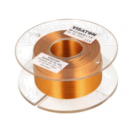 Inductor: bobină cu aer | 2,2mH | 0,9Ω | Ø: 71mm | H: 29mm | Øfir: 1mm | 5020