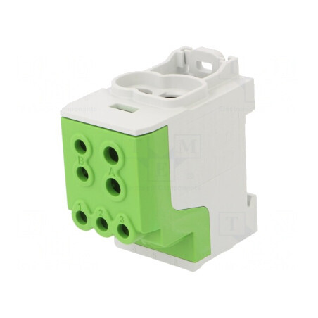 Bloc de distribuție 16mm2, 35mm2, 70mm2 1 pistă | Electronic-mag.ro | Componente Electronice