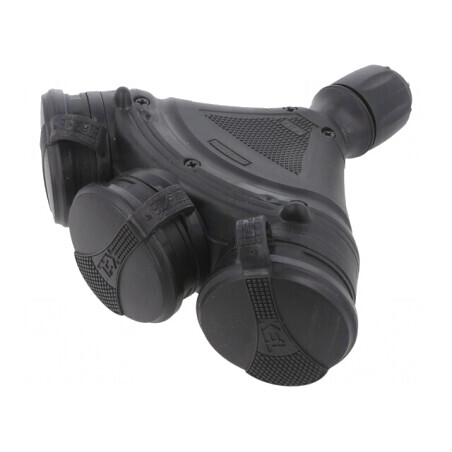 Conector Alimentare AC Mamă 2P PE 250V 16A pe Cablu | Electronic-mag.ro | Componente Electronice