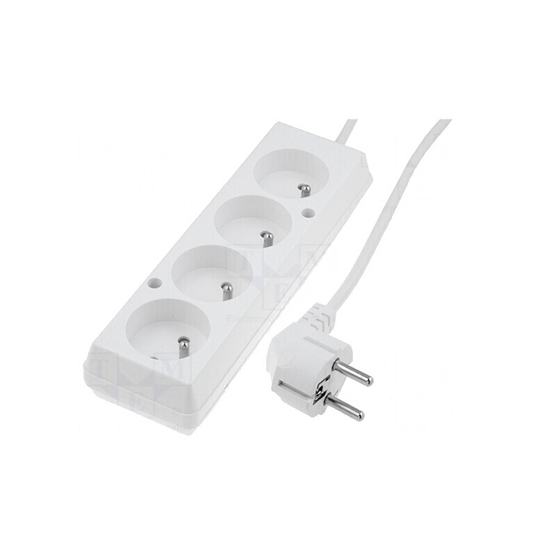 Prelungitor 4 Prize Alb 10m 16A | Electronic-mag.ro | Componente Electronice Prelungitor 4 Prize Alb 10m 16A | Electronic-mag.ro | Componente Electronice