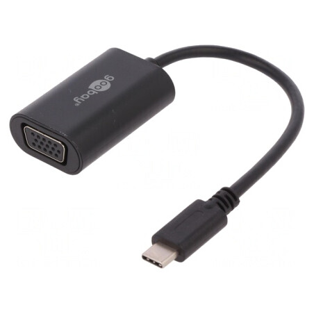 Adaptor USB 3.0 la USB C, 0.2m, Negru | Electronic-mag.ro | Componente Electronice