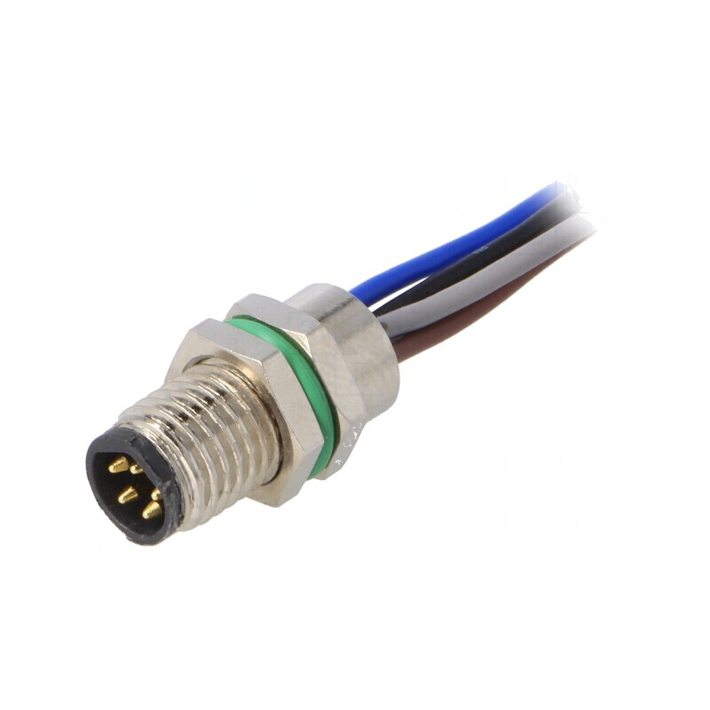 Conector M8 Tată 5PIN Montare Panou | Electronic-mag.ro | Componente Electronice Conector M8 Tată 5PIN Montare Panou | Electronic-mag.ro | Componente Electronice